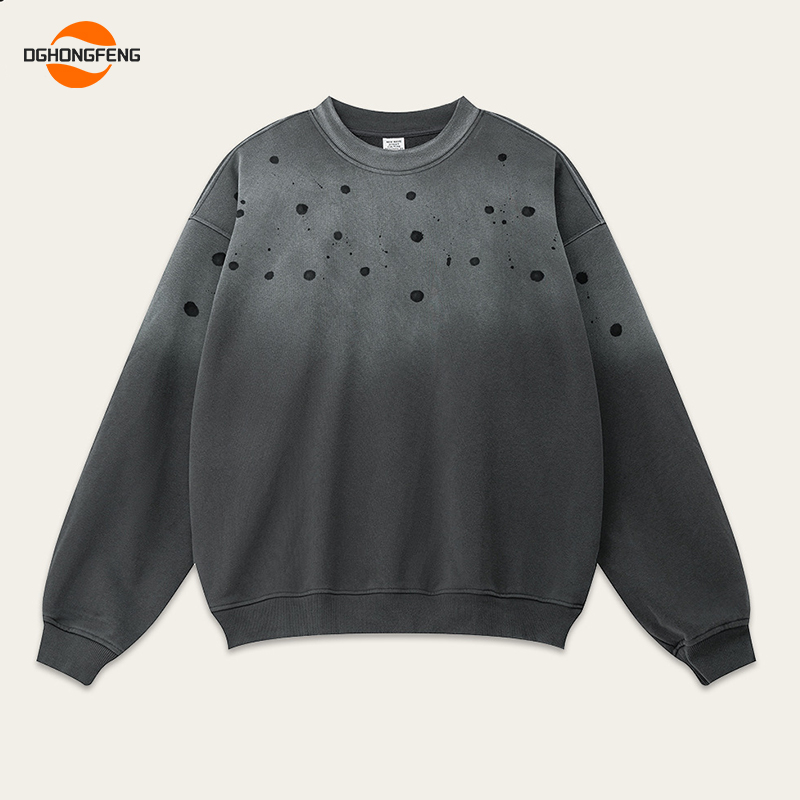 We are a custom clothing manufacturer specializing in crew neck sweatshirts.